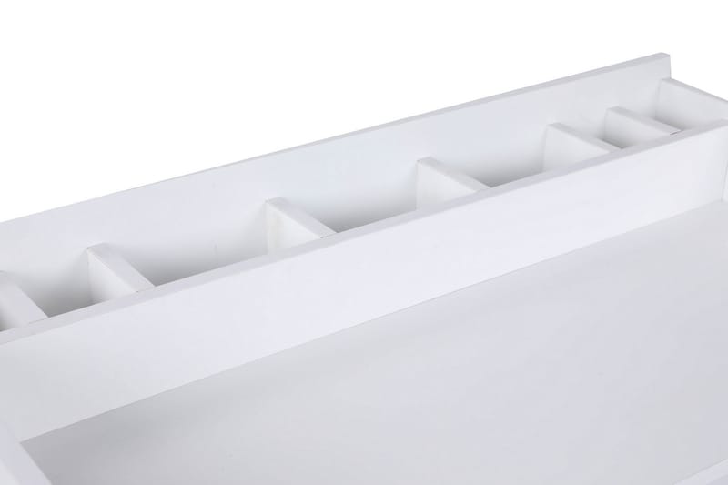 Pyke Sminkbord 100 cm - Hvit/Svart - Sminkebord & toalettbord