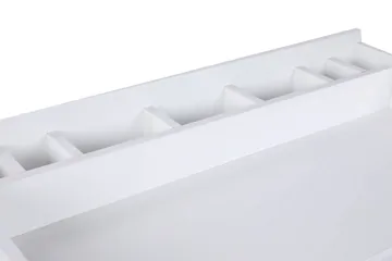 Pyke Sminkbord 100 cm - Hvit/Svart - Møbler - Bord - Sminkebord & toalettbord