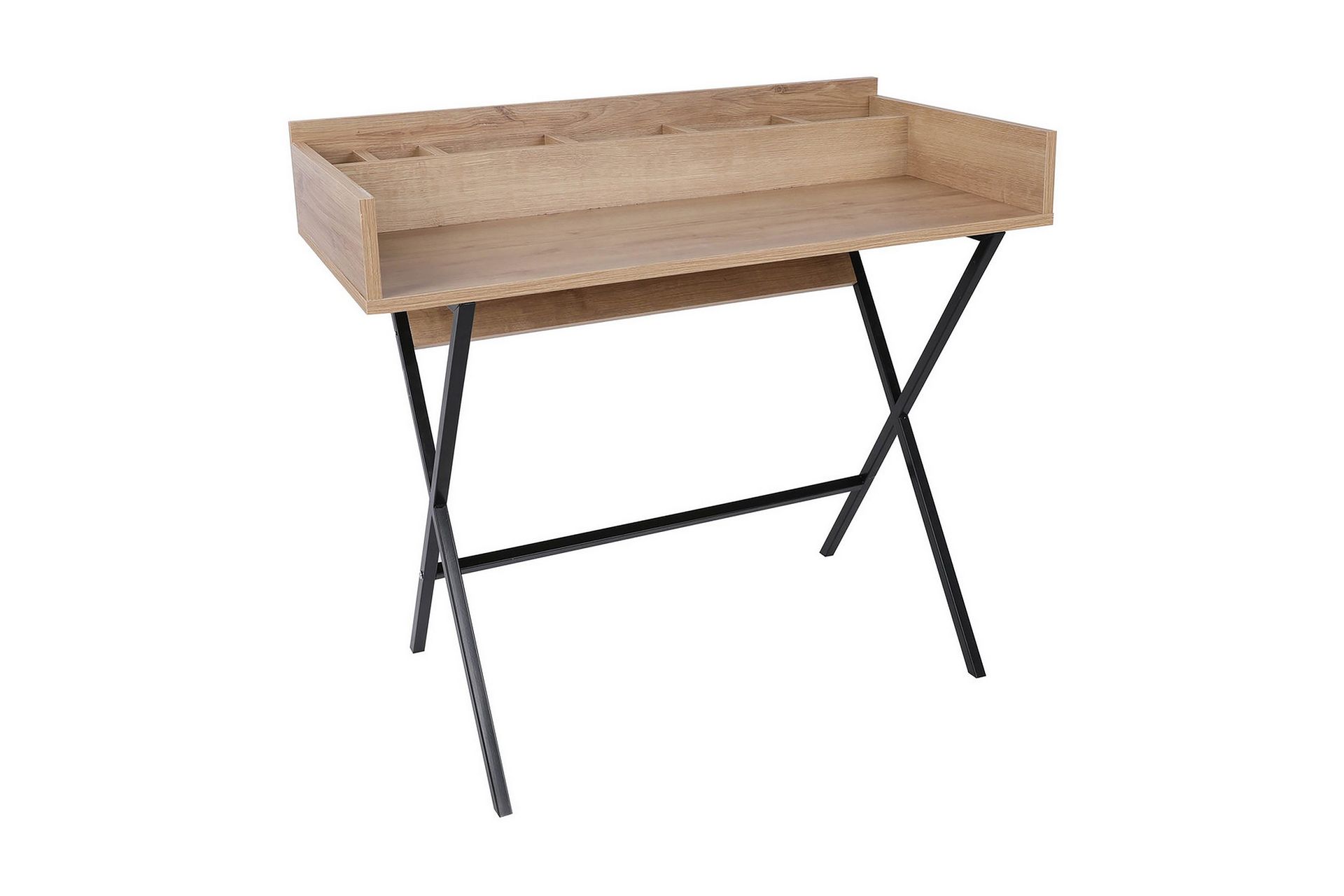 Pyke Sminkebord 100 cm - Natur / Svart