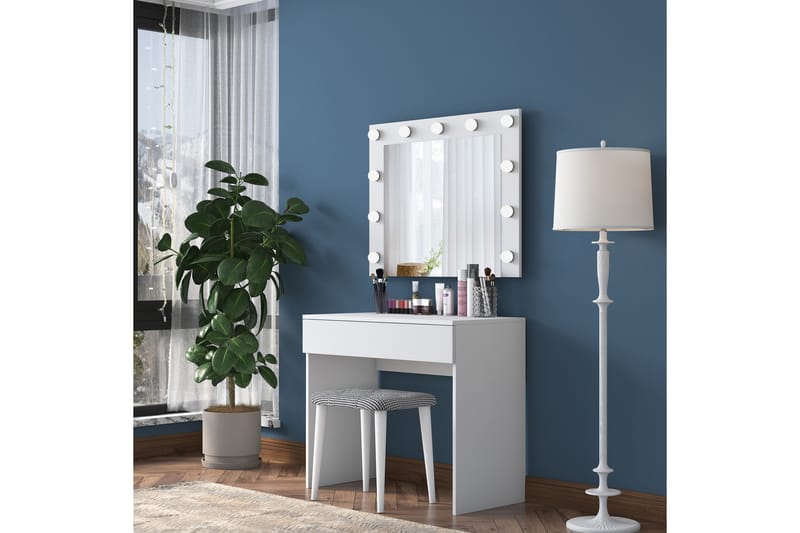 Rambiri Sminkebord 90 cm - Glass - Møbler - Bord - Sminkebord & toalettbord