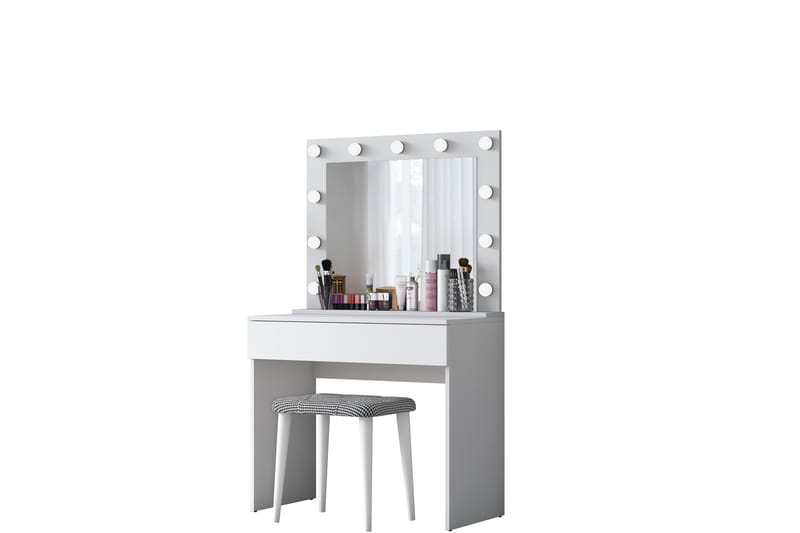 Rambiri Sminkebord 90 cm - Glass - Møbler - Bord - Sminkebord & toalettbord