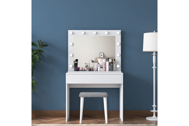Rambiri Sminkebord 90 cm - Glass - Møbler - Bord - Sminkebord & toalettbord