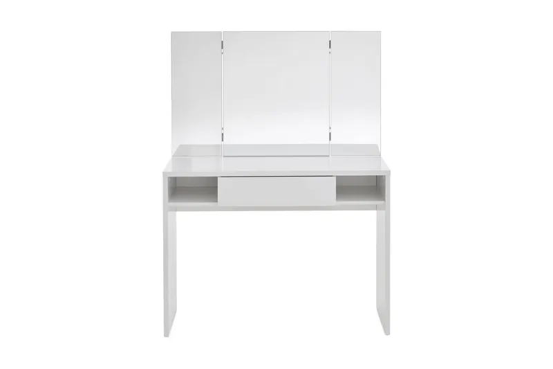 Ridell Sminkebord100 cm, Hvit