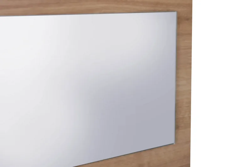 Sminkebord 100 cm - Natur / Svart - Møbler - Bord - Sminkebord & toalettbord - Sminkebord med speil