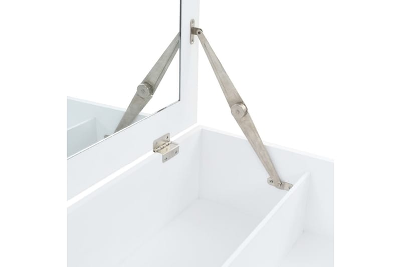 Sminkebord med speil MDF 60x40x75 cm - Sminkebord & toalettbord - Sminkebord med speil