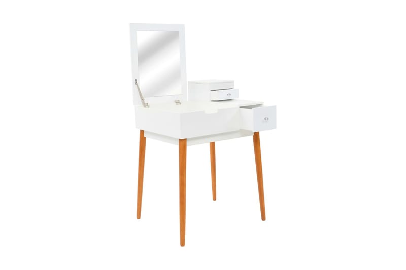Sminkebord med speil MDF 60x50x86 cm - Møbler - Bord - Sminkebord & toalettbord