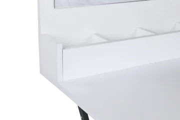 Shonao Dressing Sminkebord 100 cm - Hvit / Svart - Møbler - Bord - Sminkebord & toalettbord