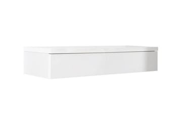 Staffin Sminkespeil 100x38 cm - Hvid - Møbler - Bord - Sminkebord & toalettbord