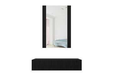 Strontian Sminkbord 80x42 cm Scandinavian Choice Black - Møbler - Bord - Sminkebord & toalettbord