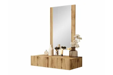 Strontian Sminkbord 80x42 cm Scandinavian Choice Brown - Møbler - Bord - Sminkebord & toalettbord