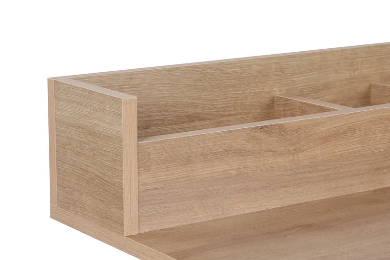 Terrasse Sminkebord 100 cm - Valnøtt / Svart - Møbler - Bord - Sminkebord & toalettbord