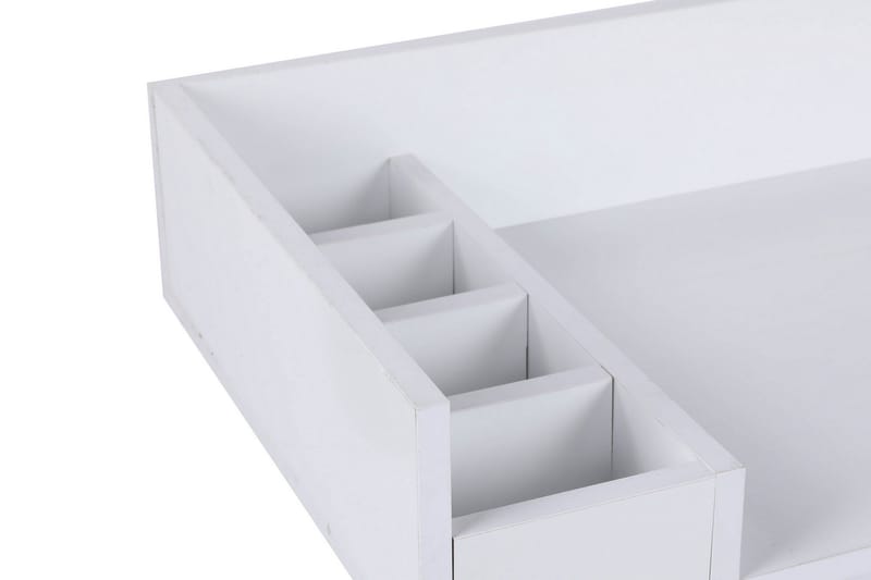 Timiza Sminkbord 100 cm - Hvit/Svart - Møbler - Bord - Sminkebord & toalettbord