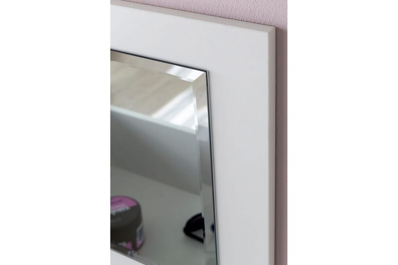 Sminkebord Wohnling Lagring for Osmetisk hvit med speilkrakk klassisk moderne - Møbler - Bord - Sminkebord & toalettbord - Sminkebord med speil