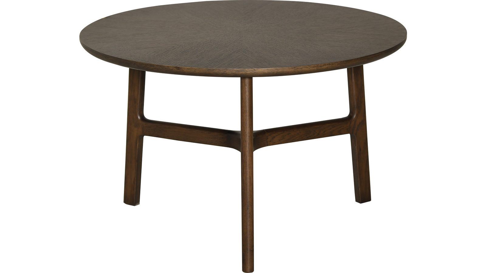 Sofabord Älvros 65 cm - Brunlakkert eik