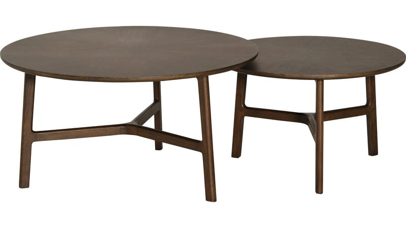 Sofabord Älvros 65 cm - Brunlakkert eik - Møbler - Bord - Sofabord