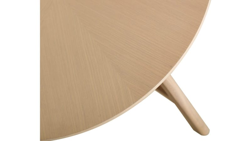 Sofabord Älvros 85 cm - Hvitpigmentert eik - Møbler - Bord - Sofabord