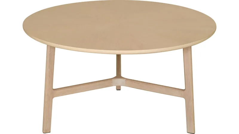 Sofabord Älvros 85 cm - Hvitpigmentert eik - Møbler - Bord - Sofabord