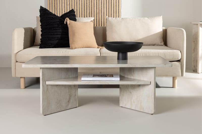 Ålesund Sofabord 120x60 cm Beige - Venture Home - Sofabord