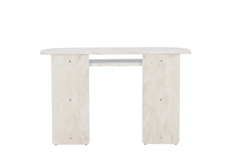 Ålesund Travertin Sidebord 120x40 cm - Beige - Møbler - Bord - Sofabord