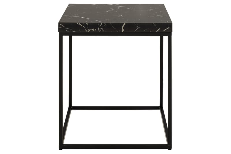 Adisan Sofabord 40x40 cm - Sort - Møbler - Bord - Sofabord