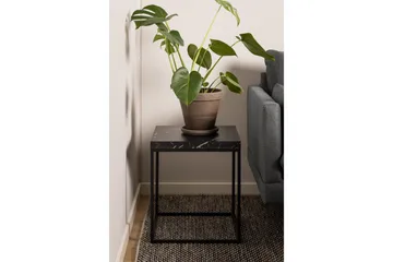 Adisan Sofabord 40x40 cm - Sort - Møbler - Bord - Sofabord
