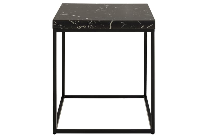 Adisan Sofabord 40x40 cm - Sort - Møbler - Bord - Sofabord