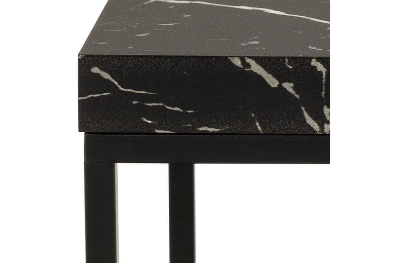 Adisan Sofabord 40x40 cm - Sort - Møbler - Bord - Sofabord