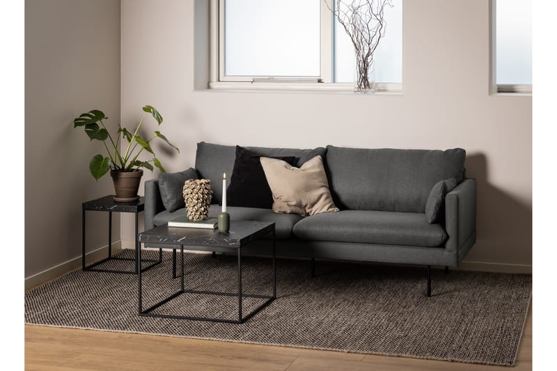 Adisan Sofabord 40x40 cm - Sort - Møbler - Bord - Sofabord