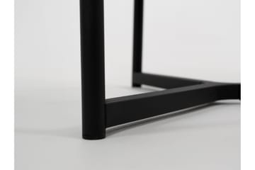 Alcide Sofabord 55 cm Rundt - Betonggrå/Svart - Møbler - Bord - Sofabord