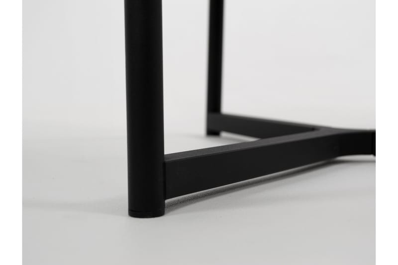 Alcide Sofabord 55 cm Rundt - Betonggrå/Svart - Møbler - Bord - Sofabord