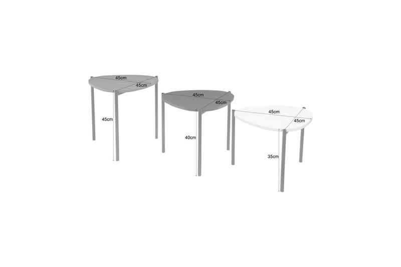Sofabord Alek Set - Møbler - Bord - Sofabord