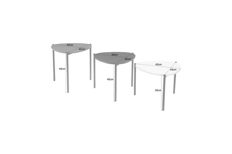 Sofabord Alek Set - Møbler - Bord - Sofabord