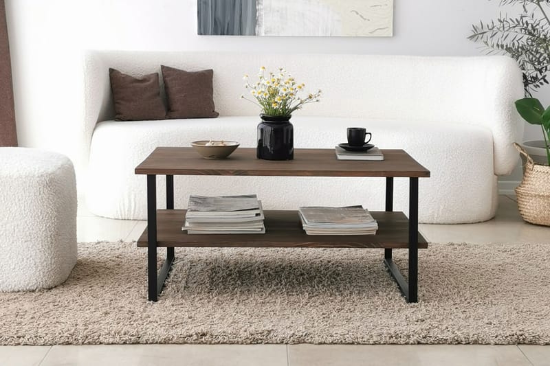 Alexelle Sofabord 85x60x85 cm - Brun - Møbler - Bord - Sofabord