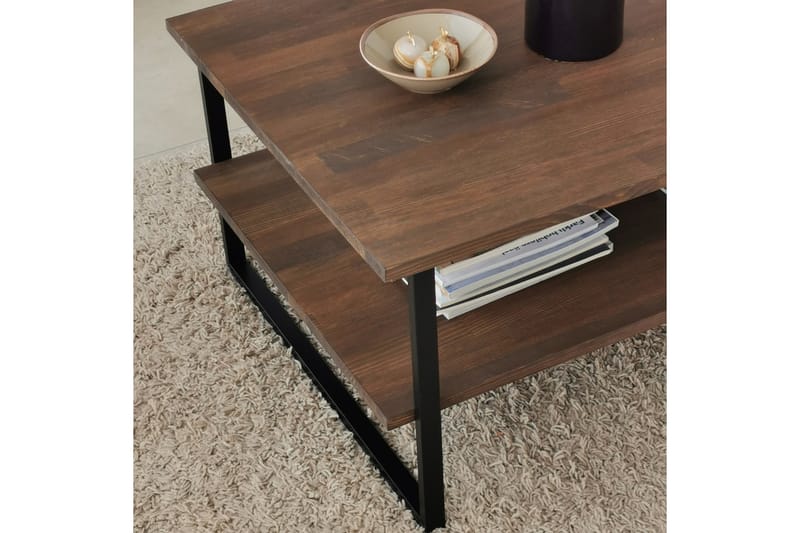 Alexelle Sofabord 85x60x85 cm - Brun - Møbler - Bord - Sofabord