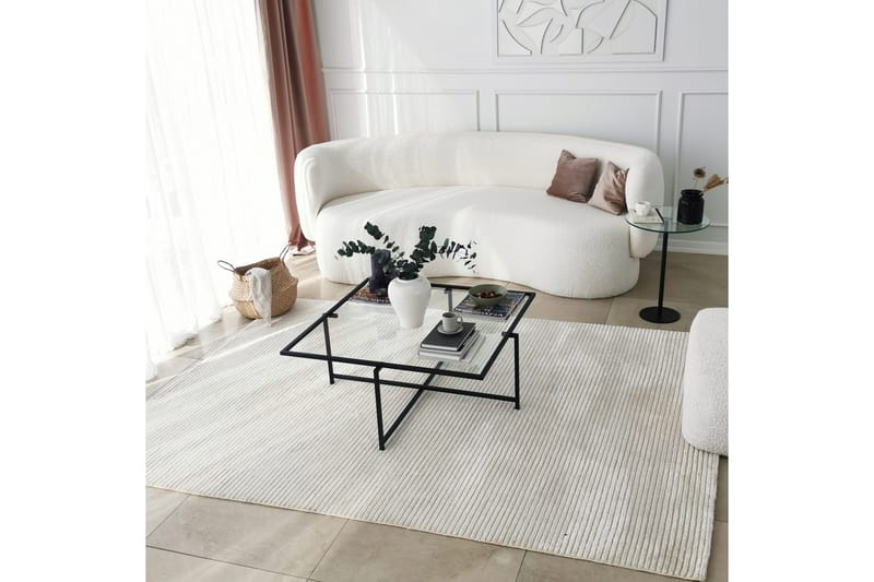 Alskaliden Sofabord 85x35x85 cm - Svart - Møbler - Bord - Sofabord