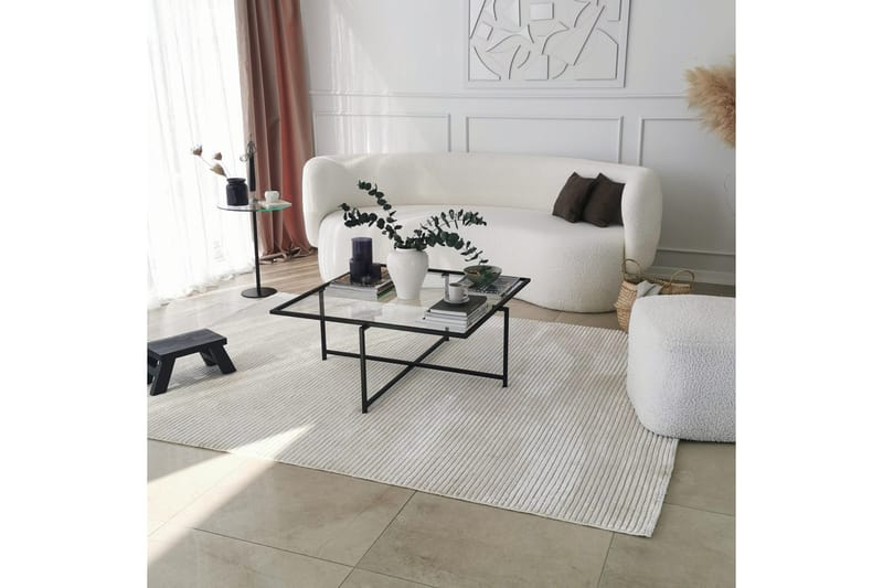 Alskaliden Sofabord 85x35x85 cm - Svart - Møbler - Bord - Sofabord