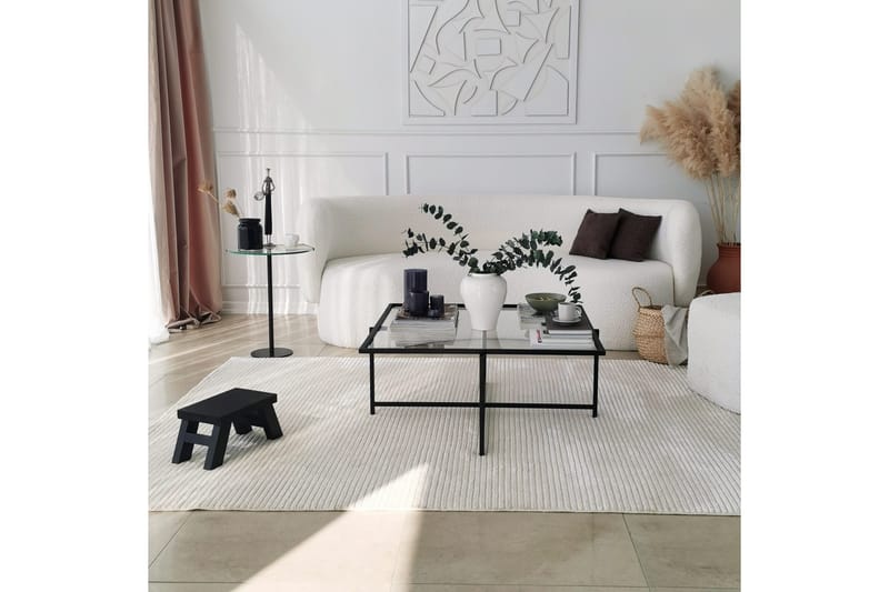 Alskaliden Sofabord 85x35x85 cm - Svart - Møbler - Bord - Sofabord