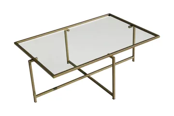 Alskaliden Sofabord 94x35x94 cm - Guld - Møbler - Bord - Sofabord