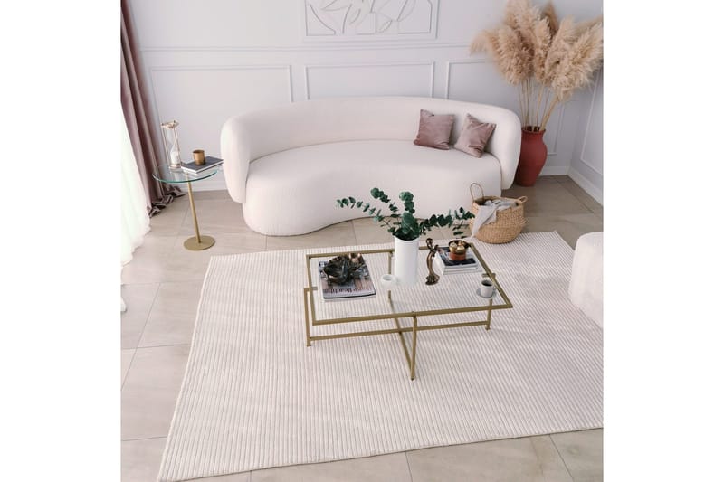 Alskaliden Sofabord 94x35x94 cm - Guld - Møbler - Bord - Sofabord