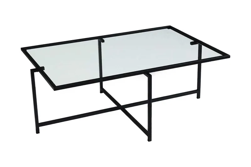 Alskaliden Sofabord 94x35x94 cm, Svart