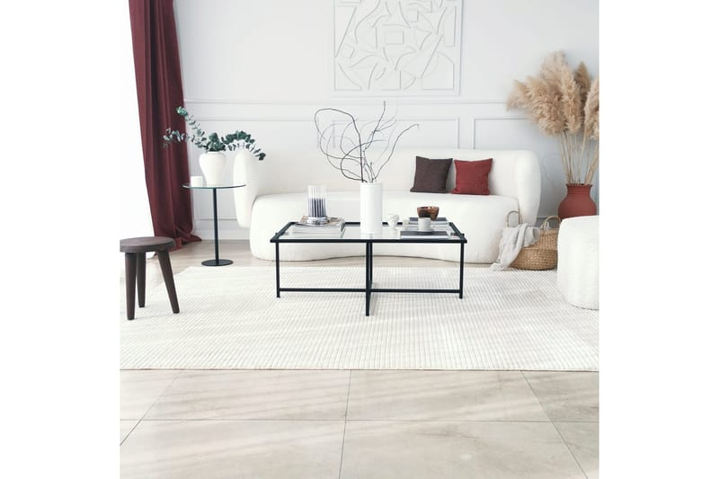 Alskaliden Sofabord 94x35x94 cm - Svart - Møbler - Bord - Sofabord