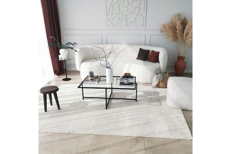 Alskaliden Sofabord 94x35x94 cm - Svart - Møbler - Bord - Sofabord