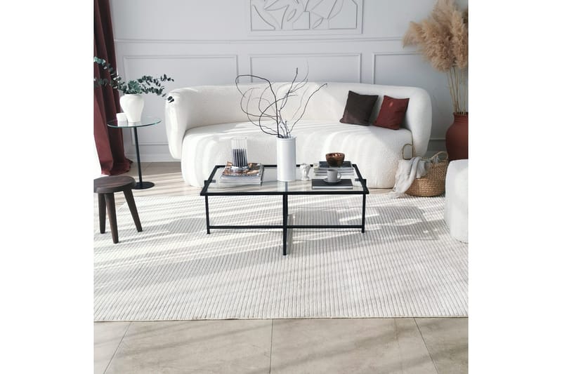 Alskaliden Sofabord 94x35x94 cm - Svart - Møbler - Bord - Sofabord