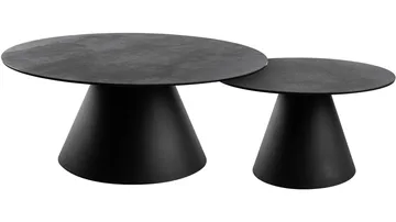 Sofabord Alvros 59 cm - Brunsvart - Møbler - Bord - Sofabord