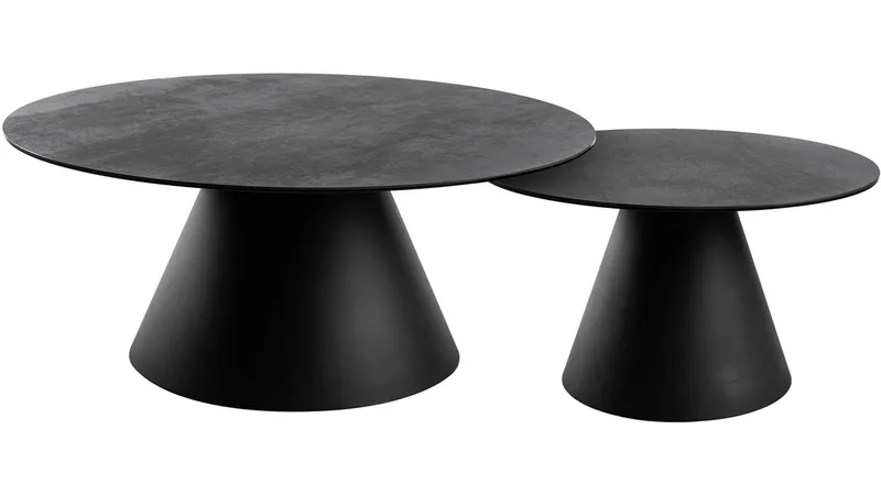 Sofabord Alvros 59 cm - Brunsvart - Møbler - Bord - Sofabord