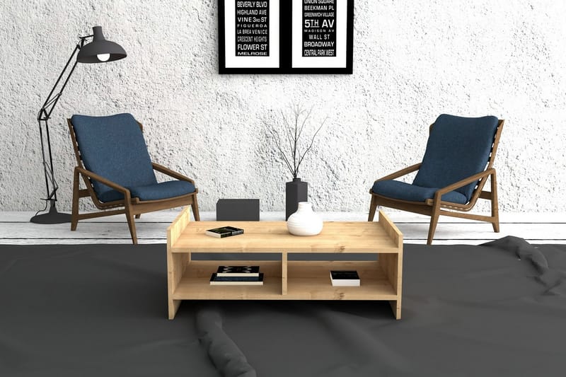 Amario Sofabord 90 cm - Valnøttsbrun - Møbler - Bord - Sofabord