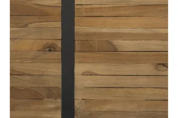 Amlin Sofabord 110 cm på Hjul - Brun/Svart - Møbler - Bord - Sofabord