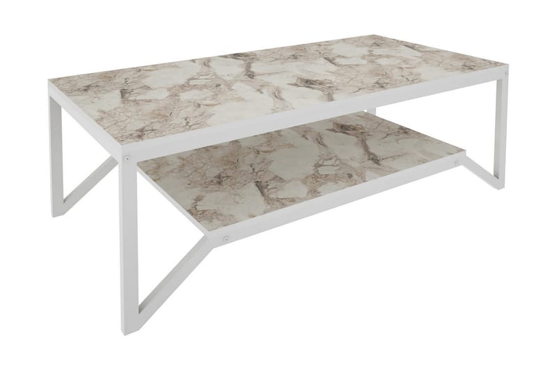 Andifli Sofabord 60x45,8x120 cm - Hvit - Møbler - Bord - Sofabord