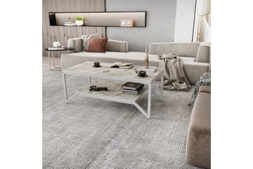 Andifli Sofabord 60x45,8x120 cm - Hvit - Møbler - Bord - Sofabord