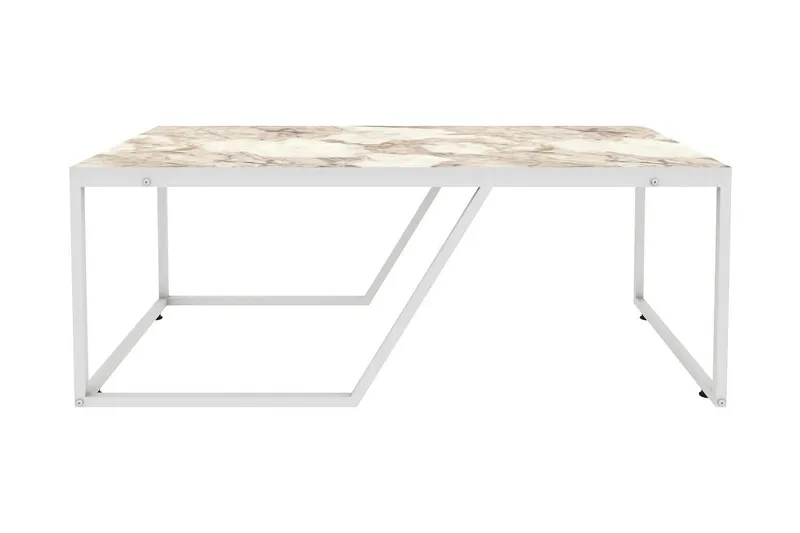 Andifli Sofabord 60x48x120 cm, Hvit